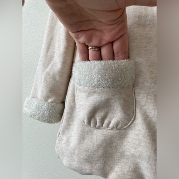 Piper & Posie Bunny Ear Pea Coat In Light Pink - Size 24 Months - Picture 8 of 8